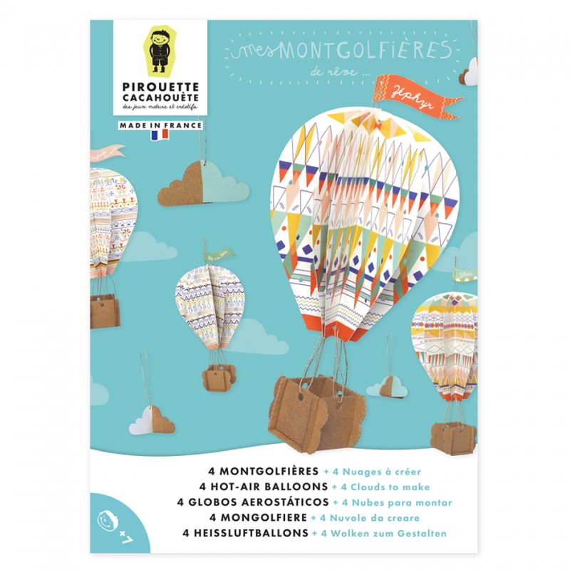 Kit créatif - Mes montgolfières de rêve