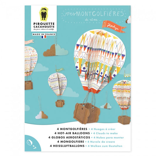 Kit créatif - Mes montgolfières de rêve