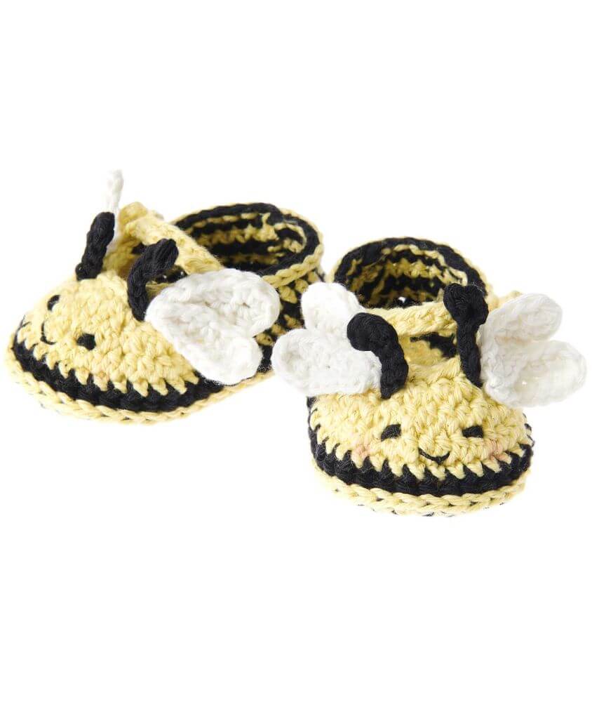 Kit crochet Baby Booties Abeille