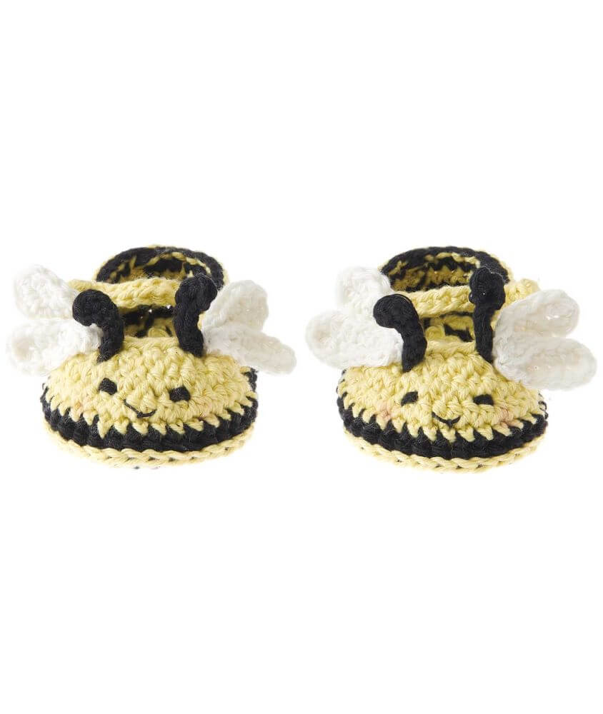 Kit crochet Baby Booties Abeille