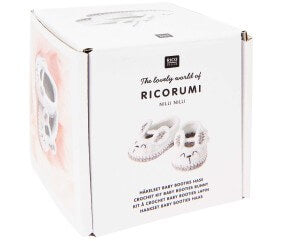 Kit crochet Baby Booties Lapin