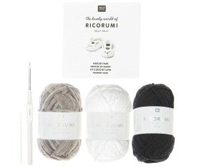 Kit crochet Baby Booties Lapin