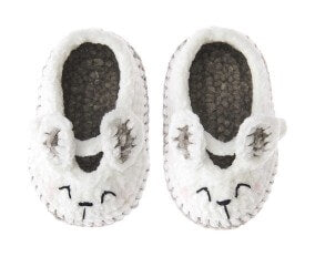 Kit crochet Baby Booties Lapin