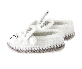 Kit crochet Baby Booties Lapin
