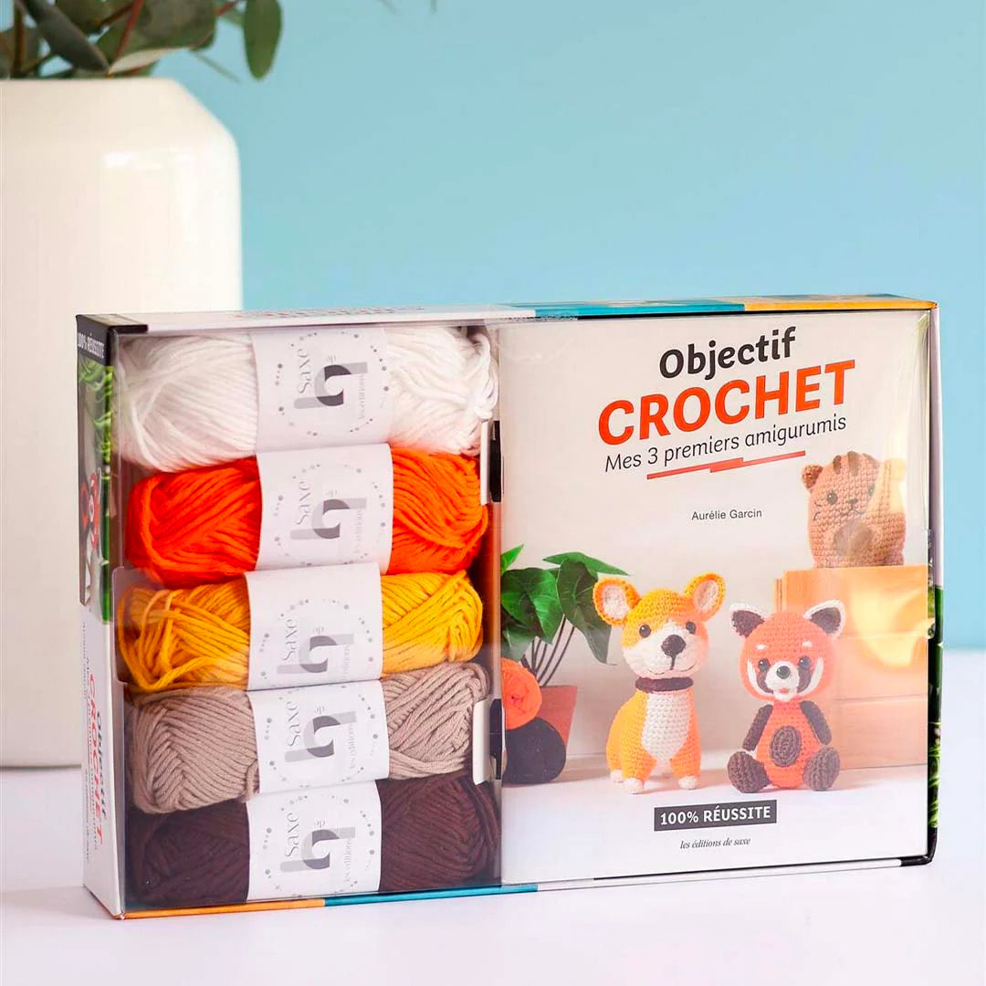 Kit crochet Mes premiers amigurumis